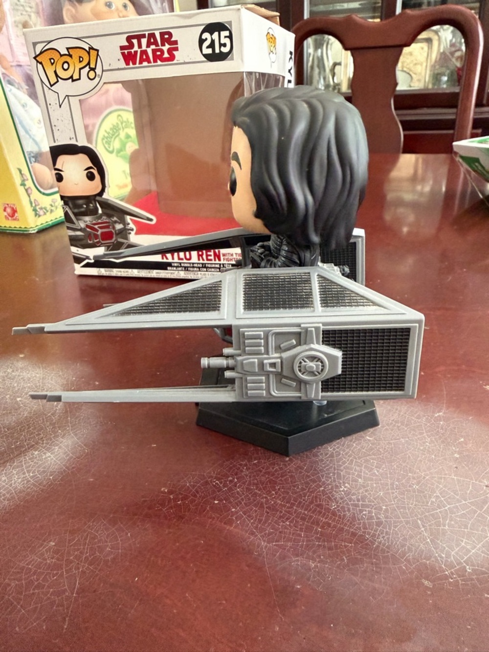Funko Pop! Star Wars Kylo Ren with TIE Fighter (Black, Red, Gray) - Picture 7 of 9